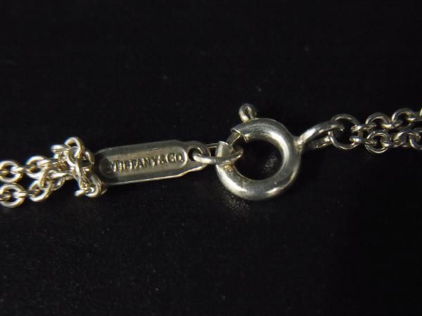 1円 ■美品■ TIFFANY＆Co ティファニー インフィニティ SV925 ブレスレット アクセサリー レディース シルバー系 AX2654_画像4