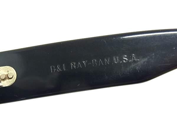 1円 ■美品■ Ray-Ban レイバン B&L ボシュロム ヴィンテージ USA DRIFTER ドリフター サングラス メガネ 眼鏡 ブラック系 BI1265_画像4