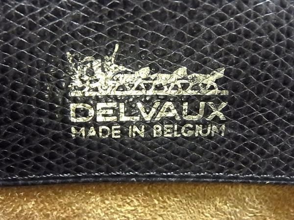 1円 DELVAUX デルヴォー レザー×リザード ワンショルダーバッグ 肩掛けかばん レディース ブラウン系 AX3623_画像6