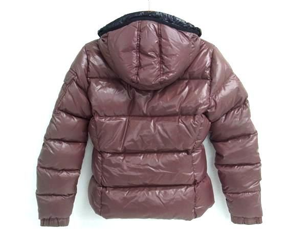 1円 MONCLER モンクレール 45308/60/68950 コミックラベル バディア ナイロン100％ ダウンジャケット アウター 上着 サイズ 1 洋服 BJ0462_画像2