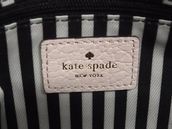 1円 ■美品■ kate spade ケイトスペード WKRU2482 ミニマリア レザー タッセル 2WAY ハンドバッグ ショルダー ライトピンク系 BJ0634_画像6