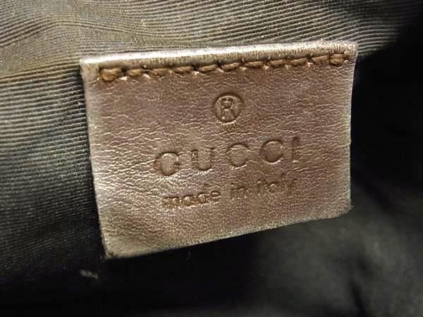 1円 GUCCI グッチ 039 1117 GGキャンバス×レザー マルチポーチ マルチケース 化粧ポーチ 小物入れ レディース メンズ ブラウン系 BJ0981_画像4