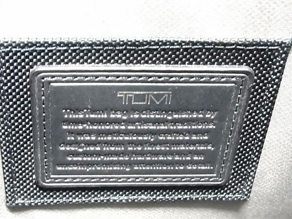 1円 TUMI トゥミ 22501DNY ナイロン×レザー クロスボディ 2WAY ショルダー ハンドバッグ ブリーフケース メンズ ブラック系 AV7105_画像6