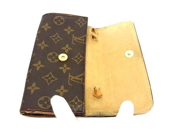 1円 LOUIS VUITTON ルイヴィトン M51855 モノグラム ポシェット フロランティーヌ ポーチ マルチケース 小物入れ ブラウン系 AX2881_画像3