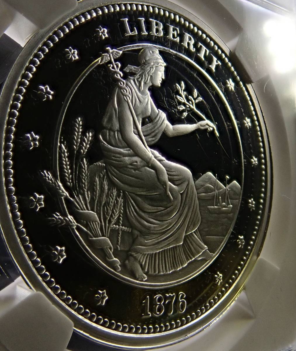 【幻の図案！】貴重なプライベートイシュー！モルガン作 2015年 アメリカ 記念大型銀貨 プルーフ PF NGC 安全資産 資産保全の画像8