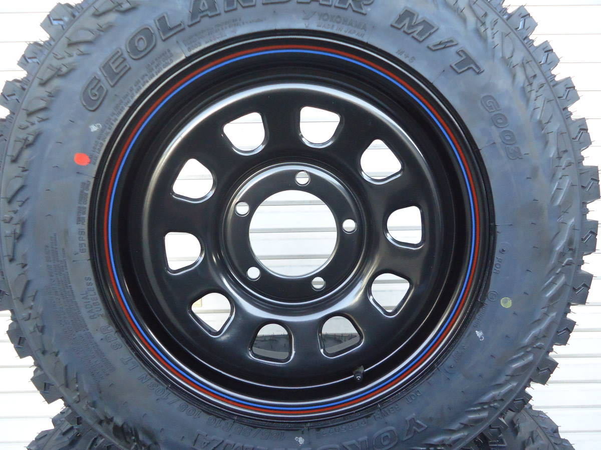 ヨコハマ☆ジオランダーM/T G003☆185/85R16☆スズキジムニーJA11JA12JB23JB64☆175/80R16サイズアップ・リフトアップ・クロカン_画像2