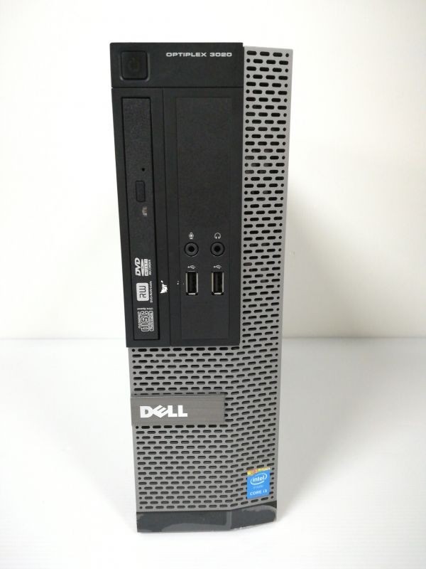 中古品★DELL Optiplex3020 Core i3 4160 3.6GHz/4GB/500GB/Windows10 Professional/Office Home and Business 2010付