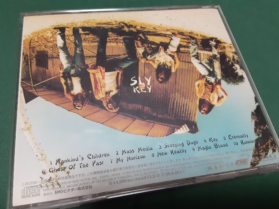 SLY　二井原実　樋口宗孝　石原慎一郎　寺沢巧一◆『KEY』ユーズドCD_画像3