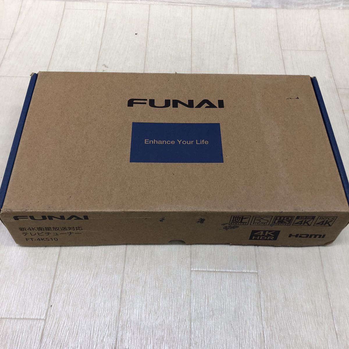 新品 未開封 FUNAI フナイ 新4K衛星放送対応 テレビチューナー FT-4KS10