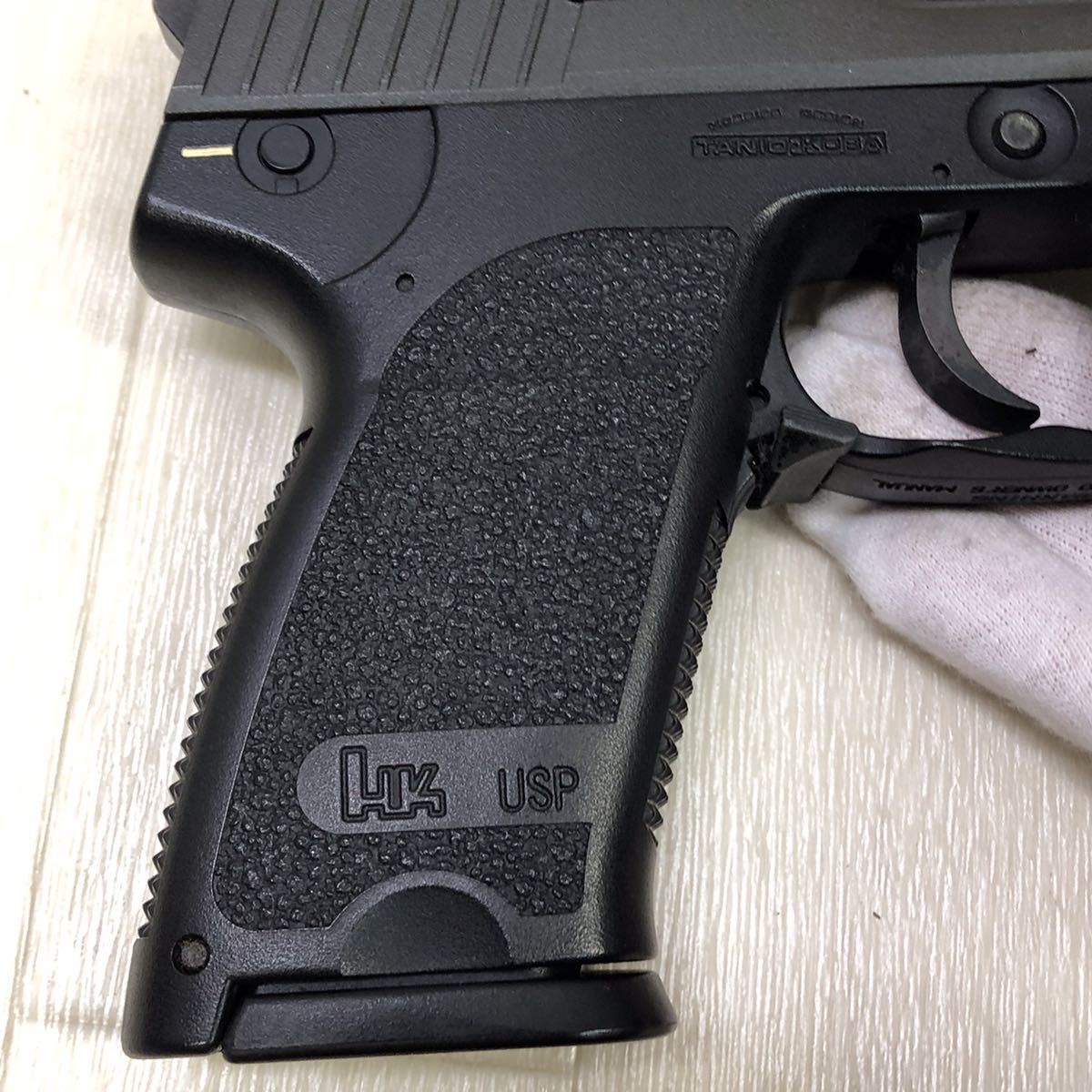 動作未確認 現状品 TANIO-KOBA hk USP/BLK タニオコバ ガスブローバック ジャンク 箱付き_画像6