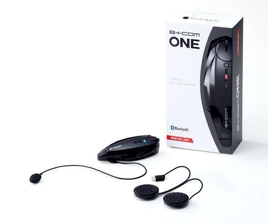  Be com one B+COM one ( wire Mike )UNIT intercom 6 person same time telephone call [ breaking the seal ending ]