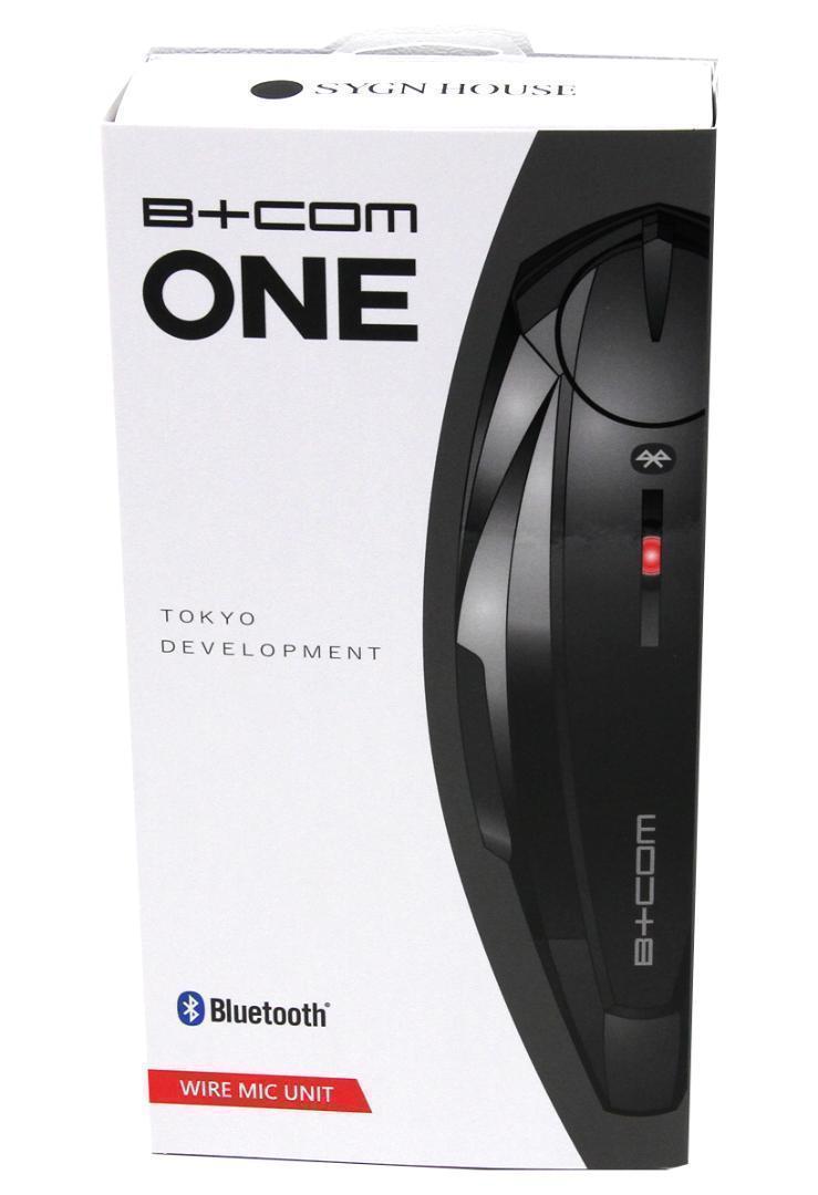  Be com one B+COM one ( wire Mike )UNIT intercom 6 person same time telephone call [ breaking the seal ending ]