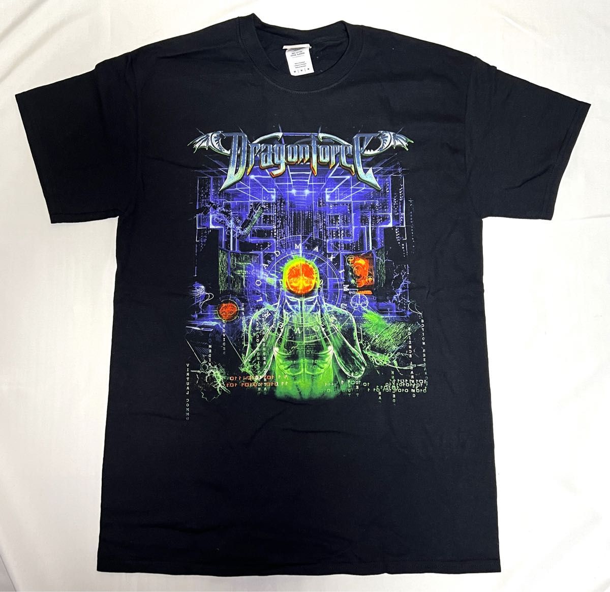 DragonForce (ドラゴンフォース) MAXIMUM OVERLOAD WORLD TOUR Ｍサイズ ツアーＴシャツ