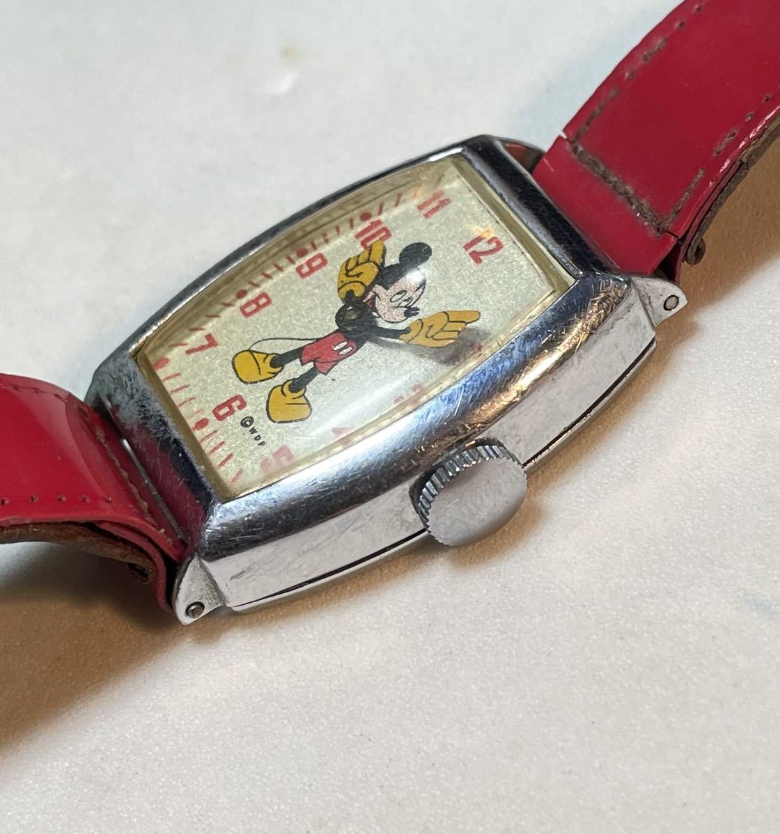 ☆ ミッキーマウス　腕時計　1930年代　アメリカ製