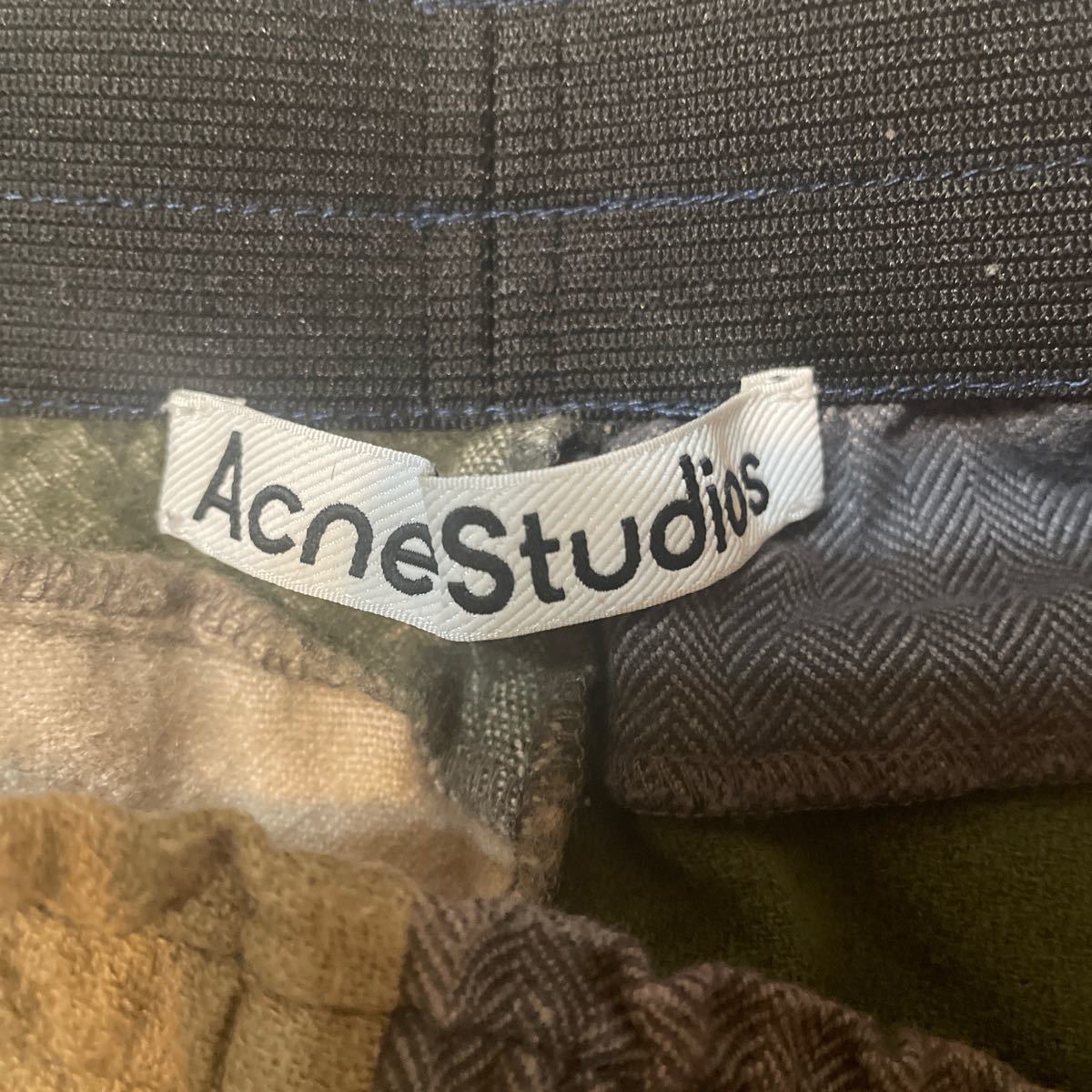 人気 定価5万円『Acne Studios』パッチワークイージーパンツ アクネステュディオズ マルチカラー ルームウェア 48の画像7