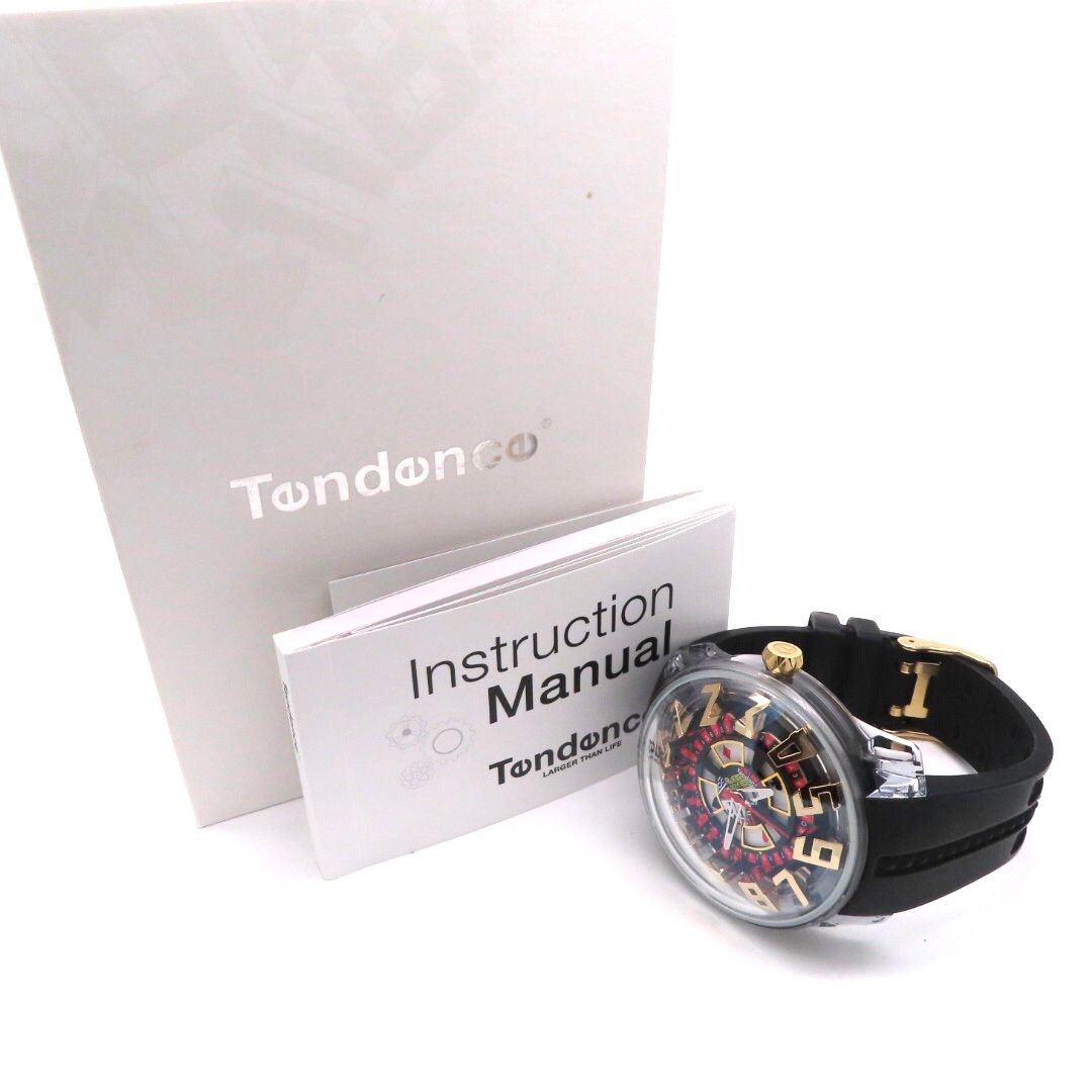 Tendence】テンデンス 時計 'キングドーム' ブラックジャック 極 Tendence】テンデンス 時計 'キングドーム' ブラックジャック 極