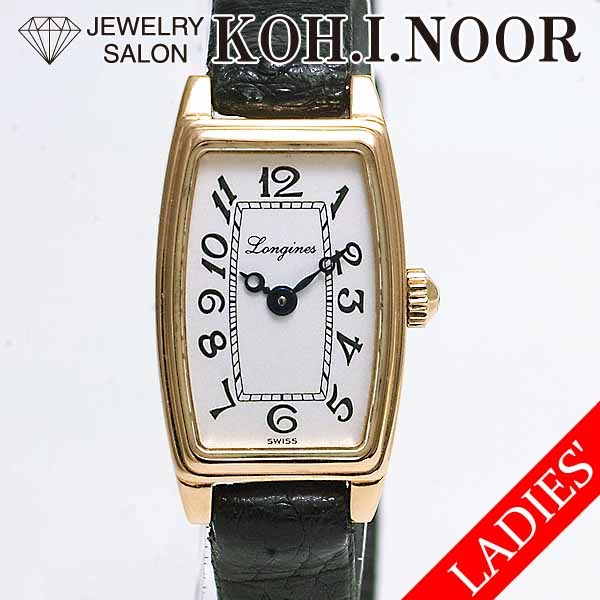 【同梱不可】 K18PG 18金ピンクゴールド L5.183.8.73.1 レディース ラヴィソント レ ロンジン クォーツ LONGINES 約13.5g その他