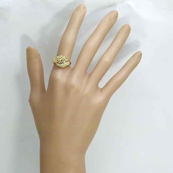  diamond 0.11ct 18 gold yellow gold K18YG ring 14 number 