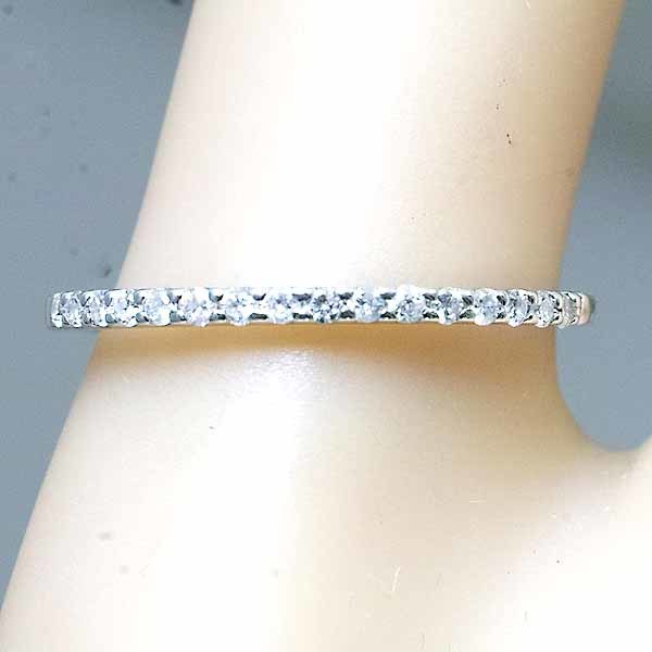 ヴァンドーム ダイヤモンド 0.15ct 18金ホワイトゴールド K18WG リング 13号 VENDOME_画像3