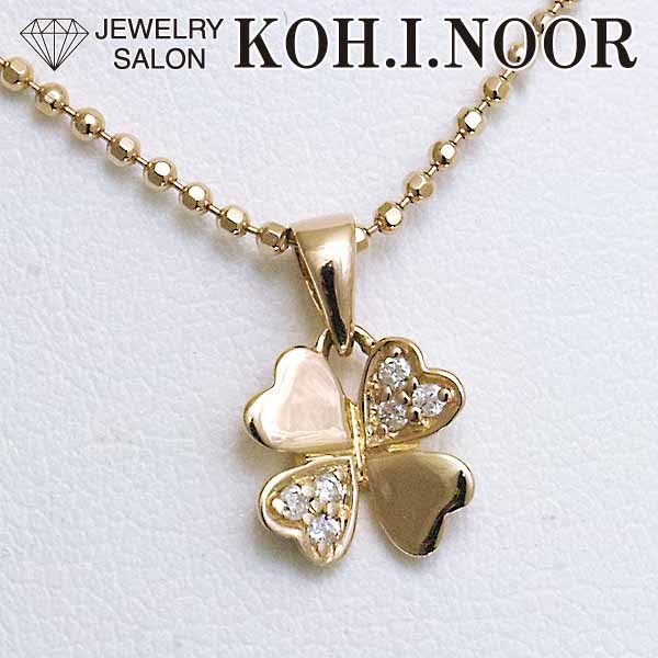 メーカー直売 - 人気ランキング 0.04ct ダイヤモンド フォリフォリ 18金ピンクゴールド Follie Folli クローバー ネックレス ペンダント K18PG ネックレス、ペンダント、チョーカー