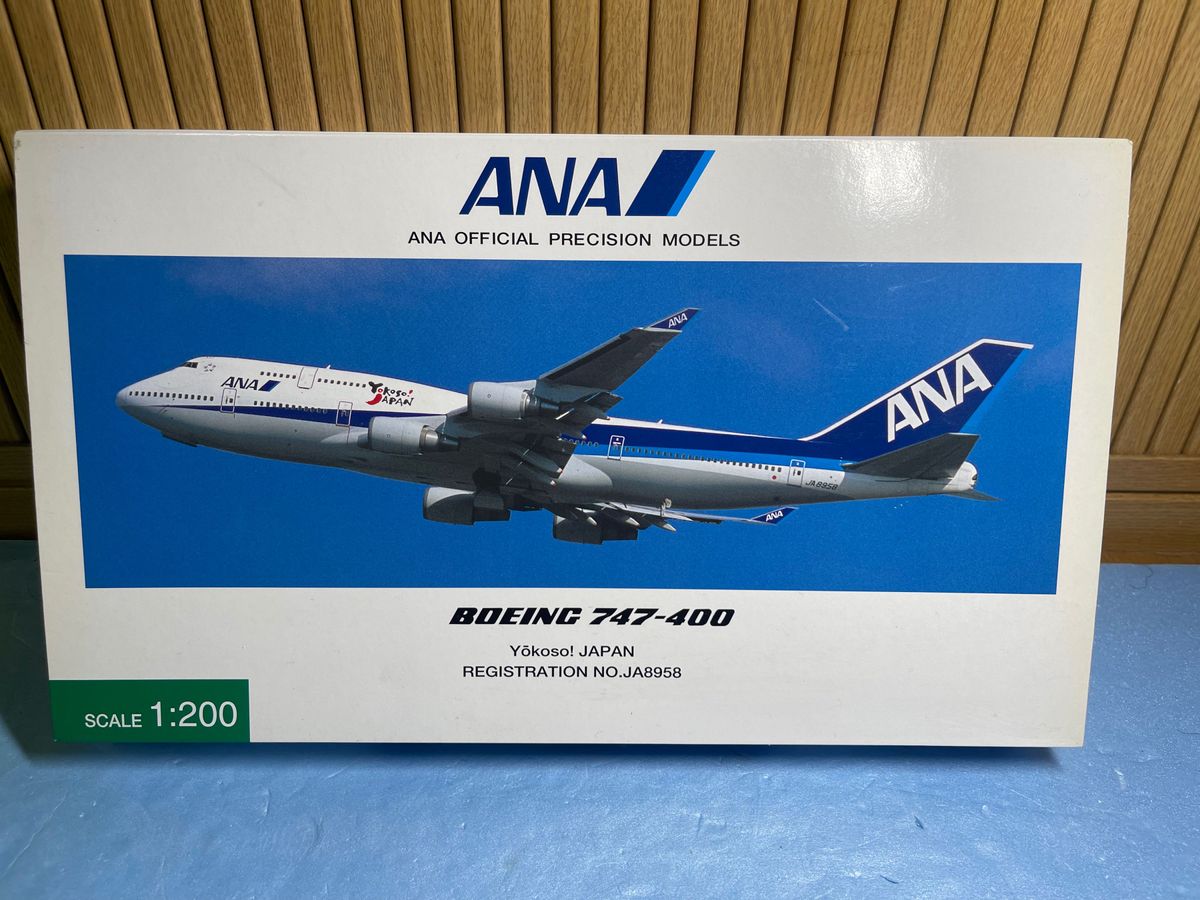 全日空 1/200 ANA ボーイング747-400 Yokoso Japan 全日空商事 全日空 1/200 ANA ボーイング747-400 Yokoso Japan 全日空商事