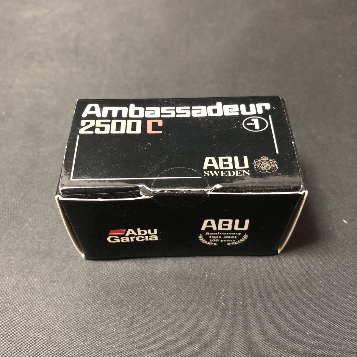 2♪91 非売品　ABU Garcia アニバーサリーミニリール　オレンジ　アンバサダー 2500C