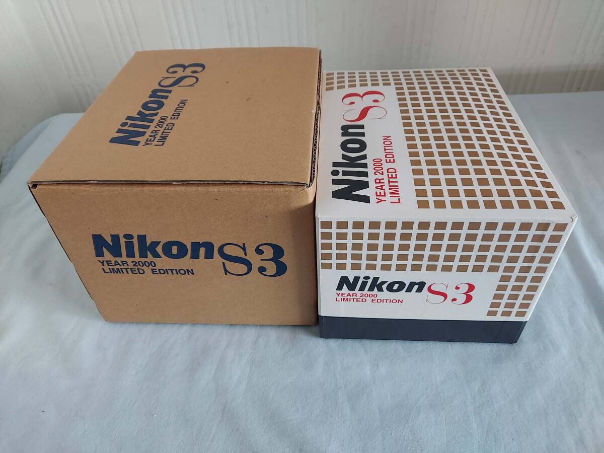 ●Nikon/ニコン S3 空箱・元箱 YEAR2000 リミテッドエディション●_画像5