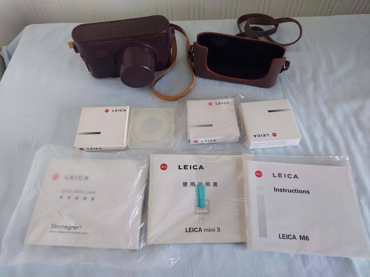 ●Leica/ライカ カメラケース・空箱・説明書●
