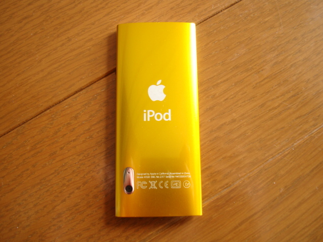 iPod nano 16G イエロー 第５世代 A1320 Apple Store限定色 訳あり_画像2