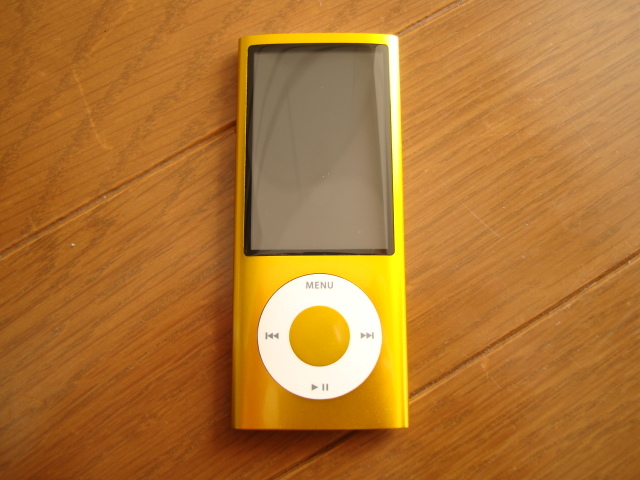 iPod nano 16G イエロー 第５世代 A1320 Apple Store限定色 訳あり_画像1