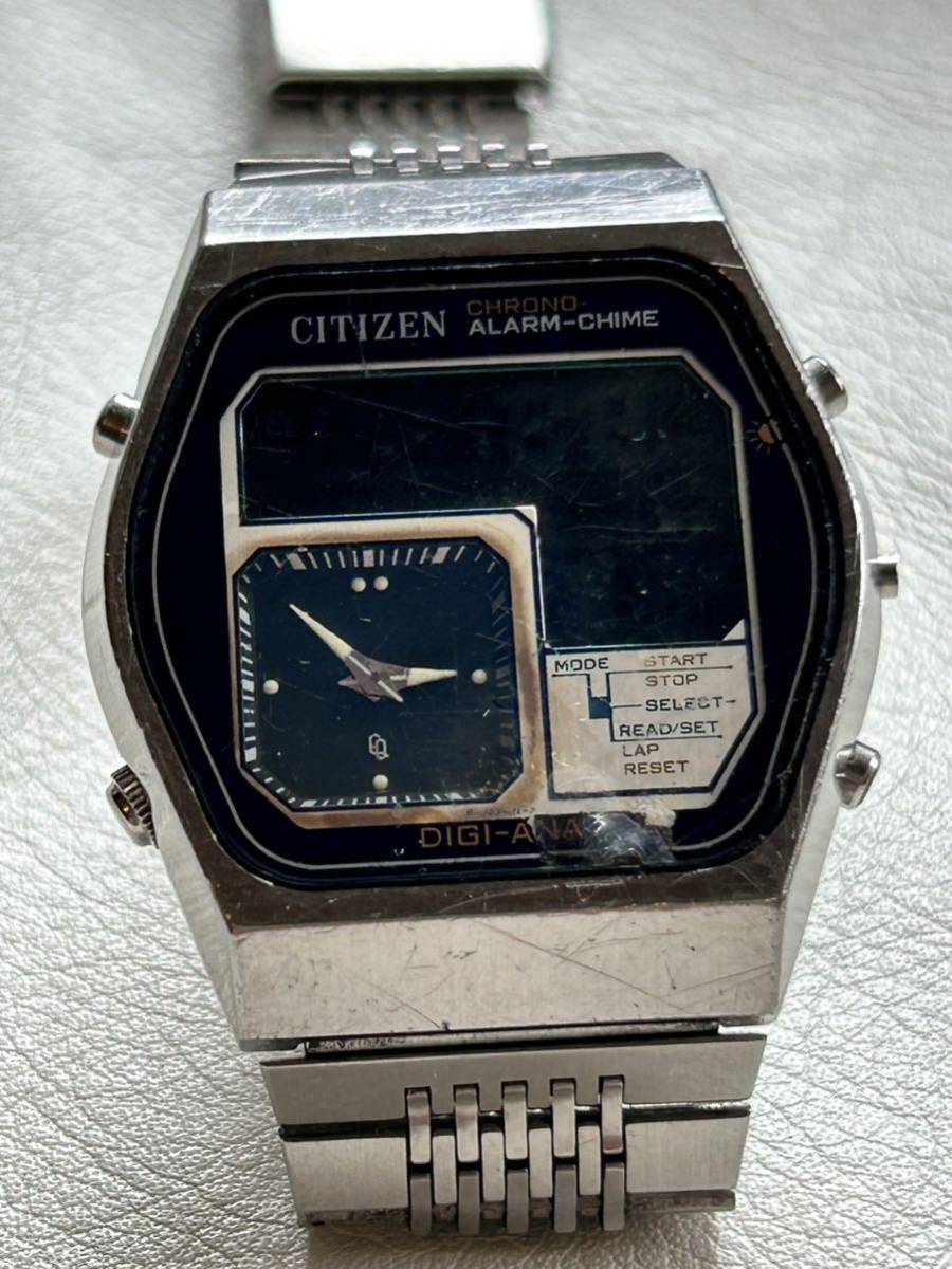 CITIZEN シチズンDIGI-ANAデジアナクオーツ ジャンク_画像10