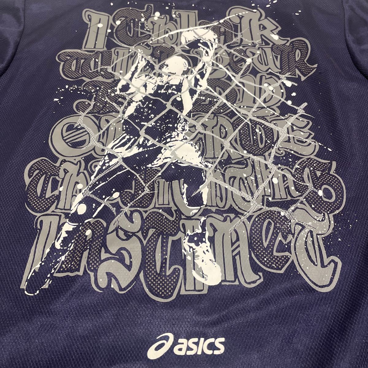 ASICS アシックス バスケ 長袖プリントTシャツ サイズLの画像7