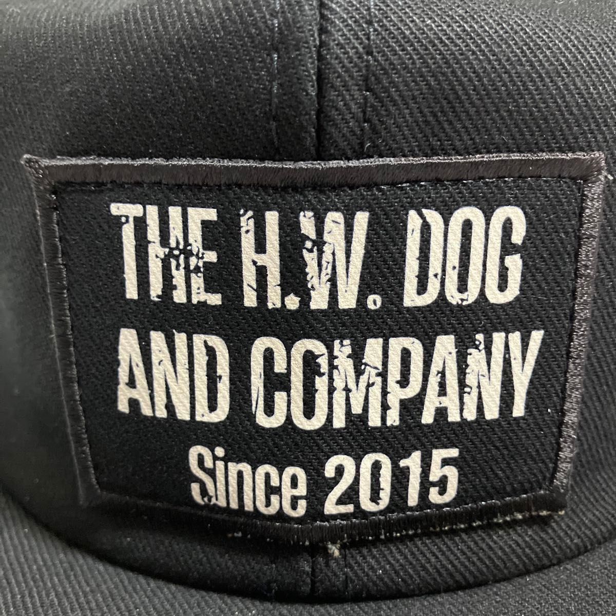 即完売品！新品未使用 THE H.W.DOG&CO. 9th Anniversary TRUCKER CAP ブラック