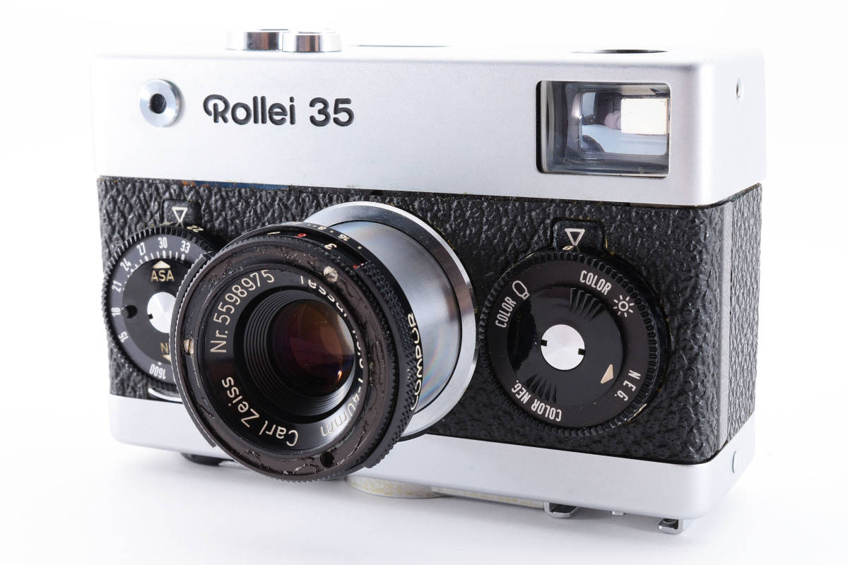 Rollei 35 フィルムカメラ Tessar 1:3.5 f=40mm Carl Zeiss_画像2