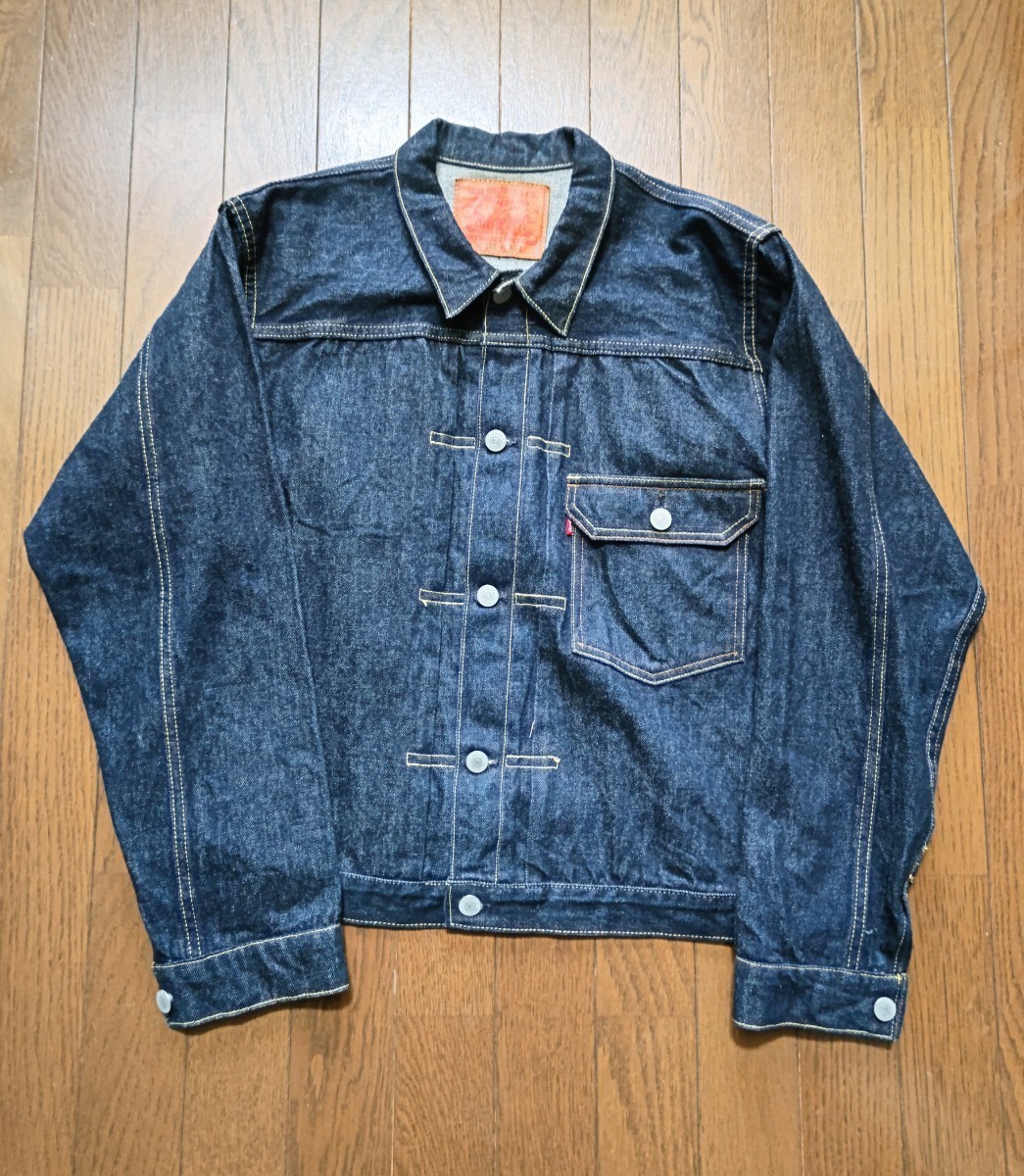 ★リーバイス 506XX W40 LEVI'S 復刻 デニムジャケット 日本製 Gジャン サイズ40_画像2