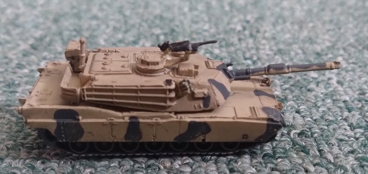 TAKARA タカラ 海洋堂 1/144 ワールドタンク ミュージアム WTM 第6弾 アメリカ陸軍 M1A2 エイブラムス アレグレッサー マイクロアーマー_画像6