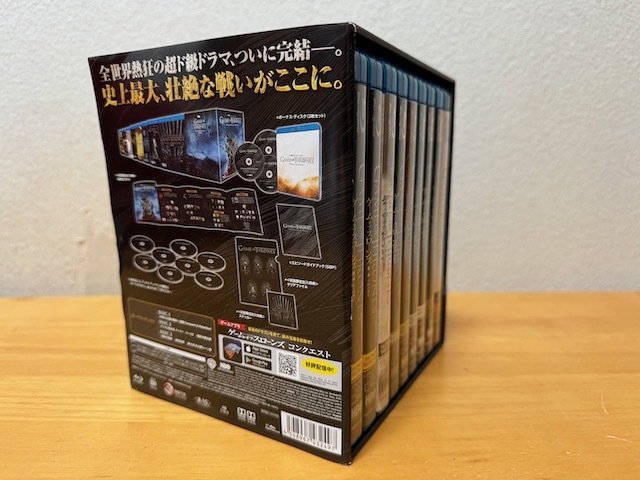 ゲーム・オブ・スローンズ〈第1章〜最終章＆ボーナスディスク〉コンプリート・シリーズ［Blu-ray]、初回限定生産、中古品_画像2