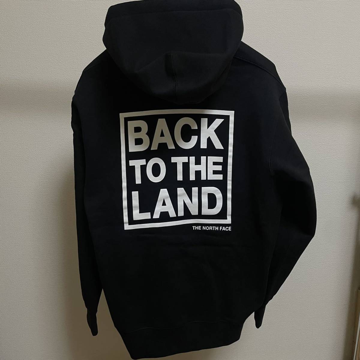 ノースフェイス 恵比寿限定 フーディ【Back To The Land Hoodie】ブラック【Lサイズ】直営店限定 パーカー スタンダード【新品未着用】即決