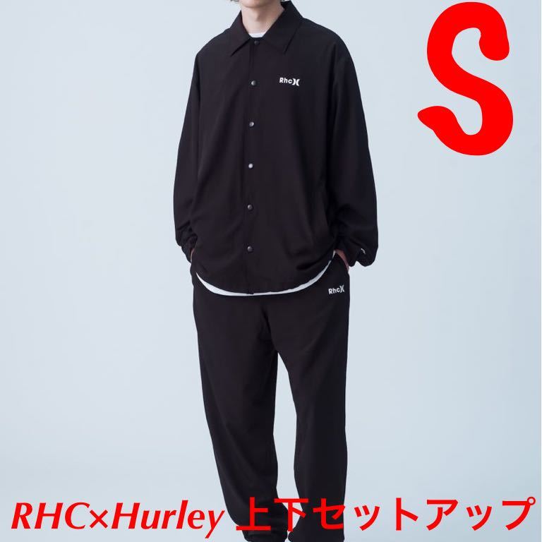 RHC × Hurley【Phantom Coach Jacket＋Phantom Nylon Pants】RHC×ハーレー ファントムシリーズ上下セットアップ【Sサイズ】ロンハーマン_画像1