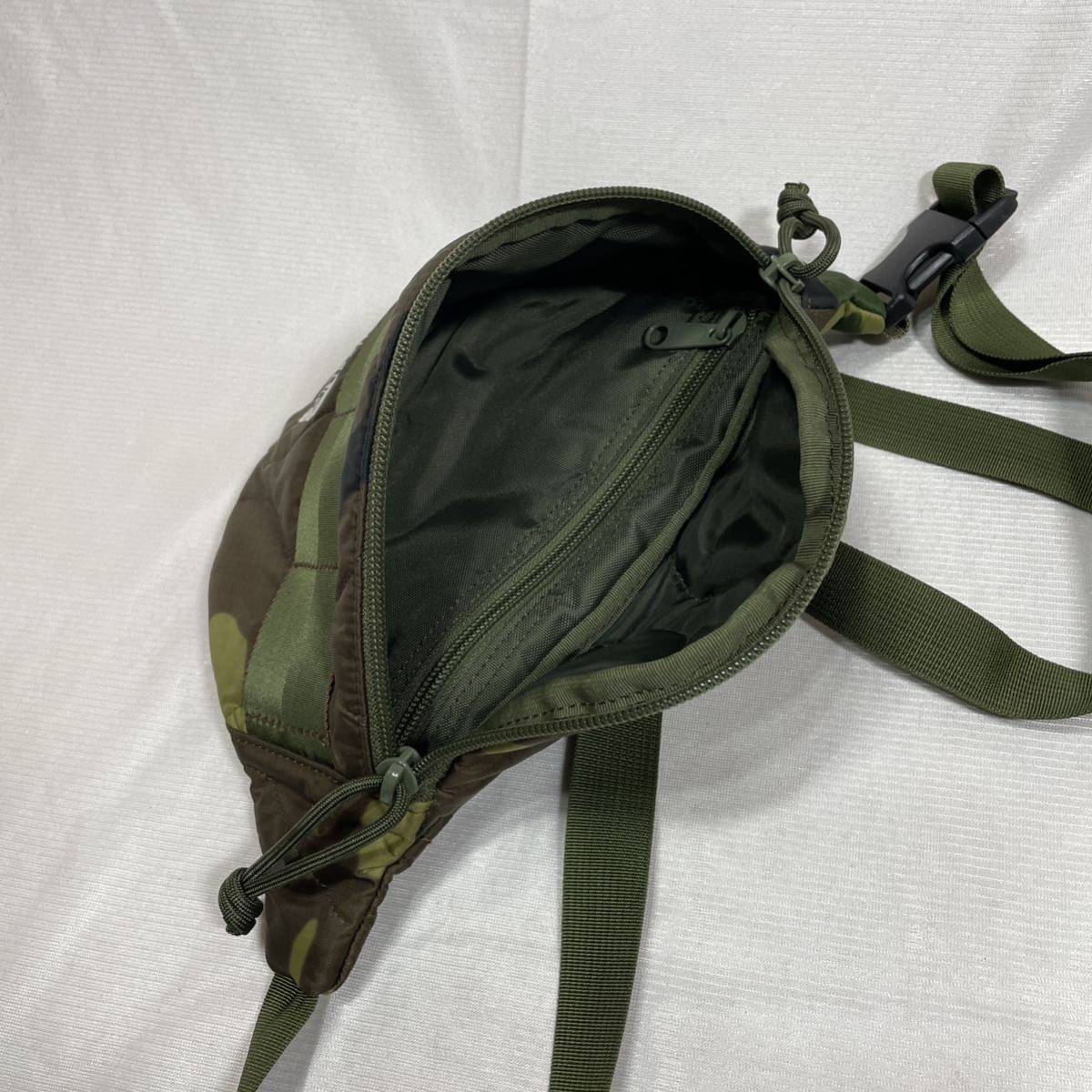 超美品・未使用に近い】BRIEFING カモフラ ウエストバッグ 超美品・未使用に近い】BRIEFING カモフラ ウエストバッグ