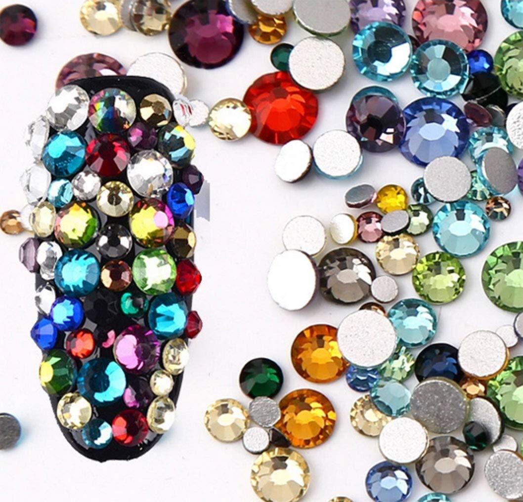 [ special price commodity ] nails . ornament .. clothes equipment use DIY high . light rhinestone approximately 1440 bead (ss3-30 mixing size ) color ( Mix ka