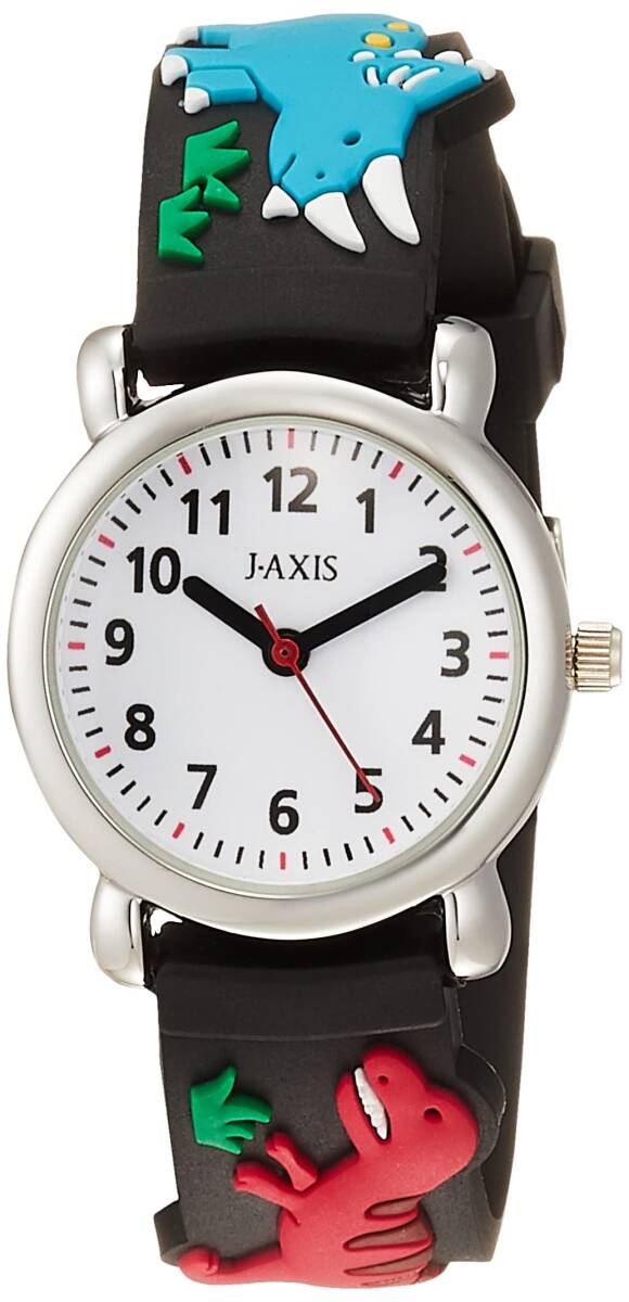【在庫セール】腕時計 J-アクシス TCキッズ [㈱サン・フレイム] TCL68 きょうりゅうブラック_画像1