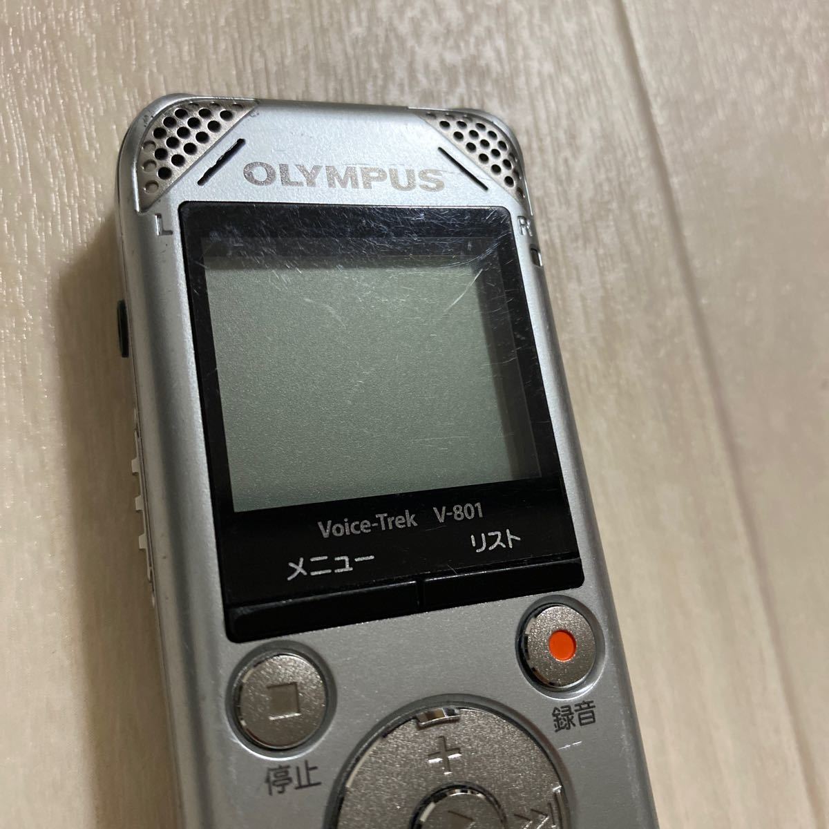 OLYMPUS Voice-Trek V-801 オリンパス ボイストレック ICレコーダー ボイスレコーダー 送料無料 S827_画像2