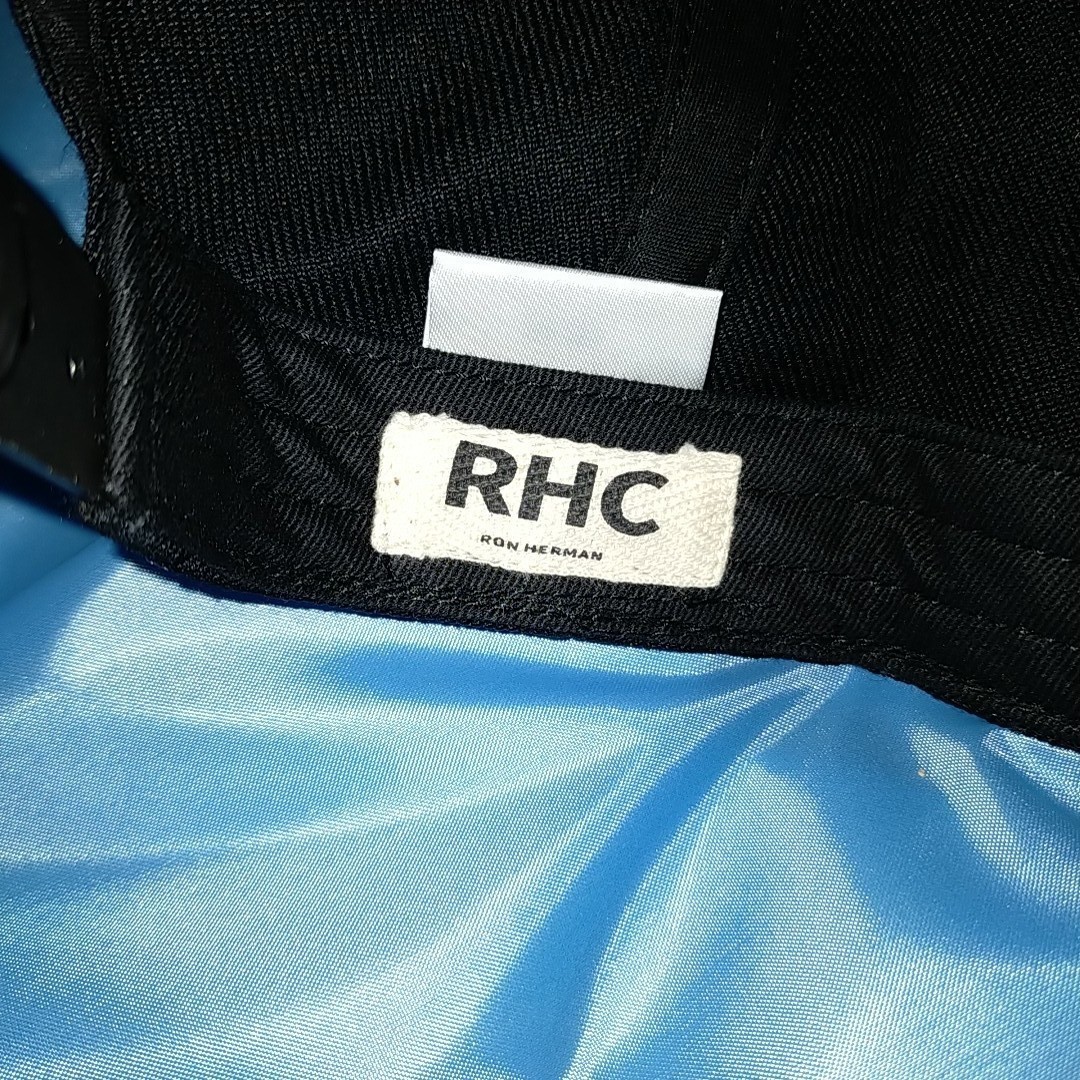 新品未使用【ロンハーマン】RHC スナップバックキャップ ベースボールキャップ 帽子 / ブラック_画像6