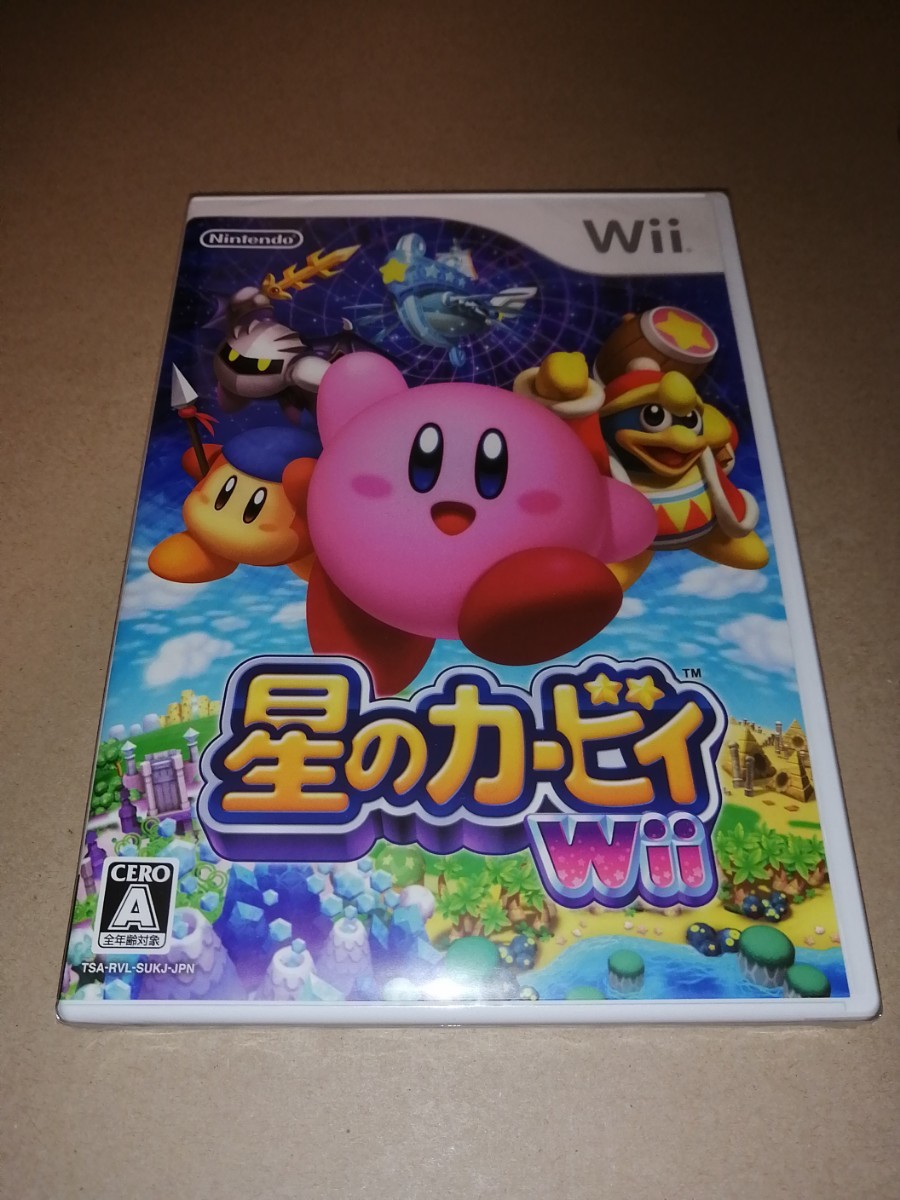 新品　Wii 星のカービィWii