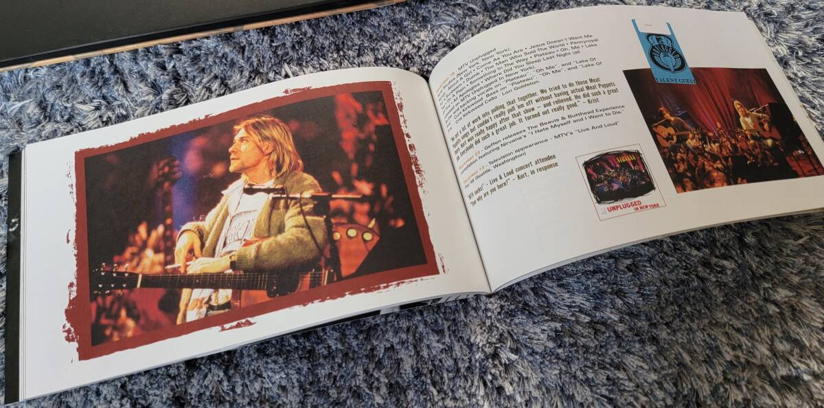 希少☆美品 4枚組ボックスセットアルバム☆NIRVANA ニルヴァーナ With the Lights Out（3CD＋1DVD＋ブックレット) 2004年☆カートコバーン_画像5