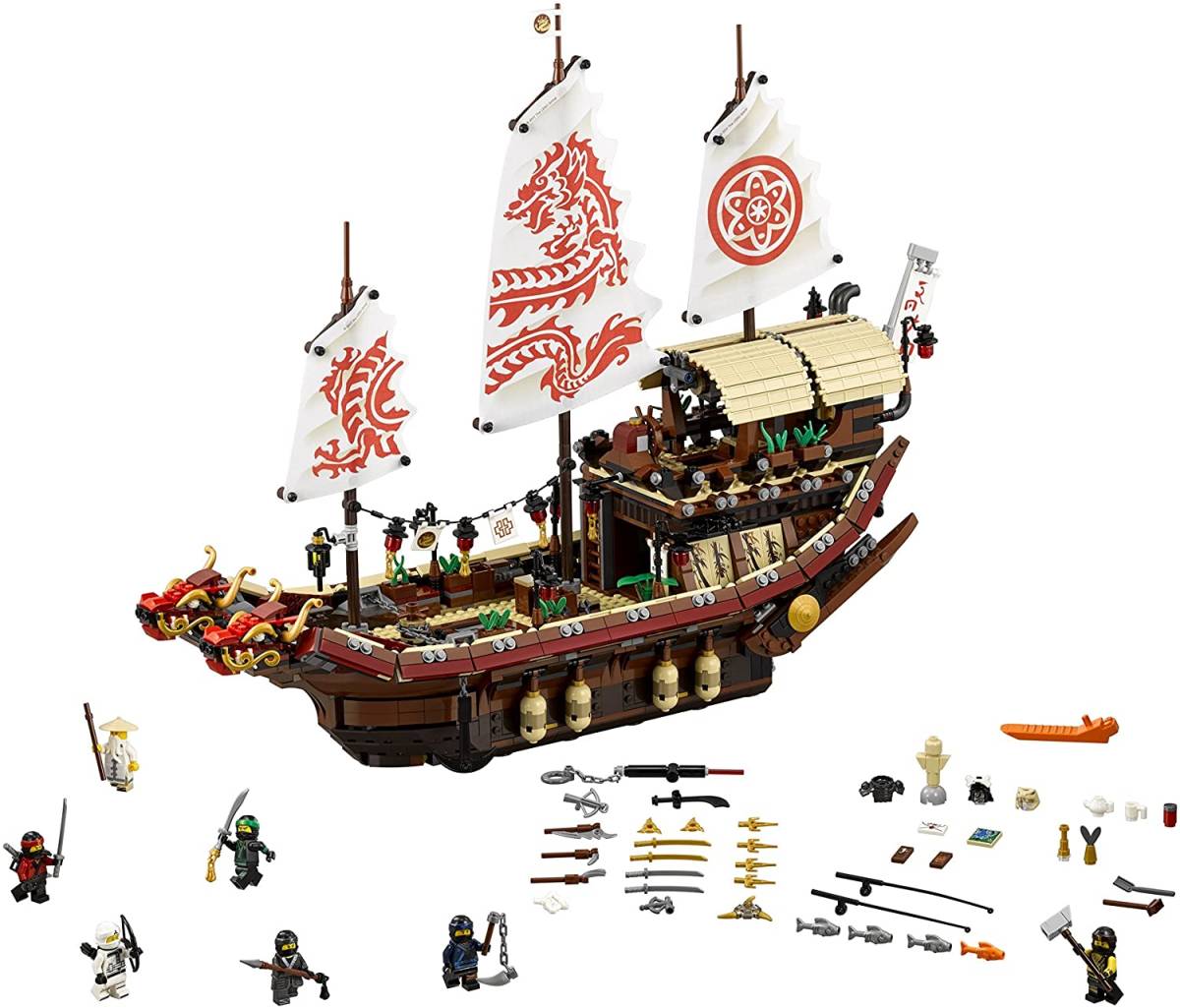 【即決/送料無料/新品未開封】廃番 レゴ(LEGO)ニンジャゴー 空中戦艦バウンティ号 70618の画像3