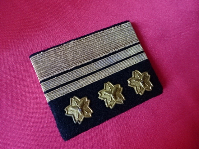 昭和中期消防団階級章（太線1細線2マーク3・未使用・デッドストック品）の画像5