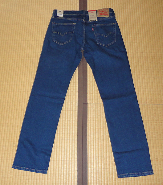 即決 送料無料 LEVIS 514 00514‐1655 W32 L32 濃紺系 新品 スモールe ストレート 微ストレッチ 2022モデル 定価9350円の画像2