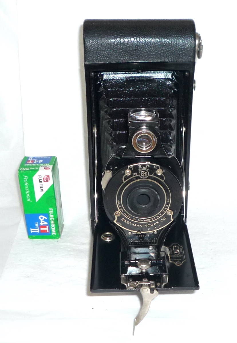 超美品 Kodak No 2A Folding MODEL B 1930年頃製造 完動品 _画像2